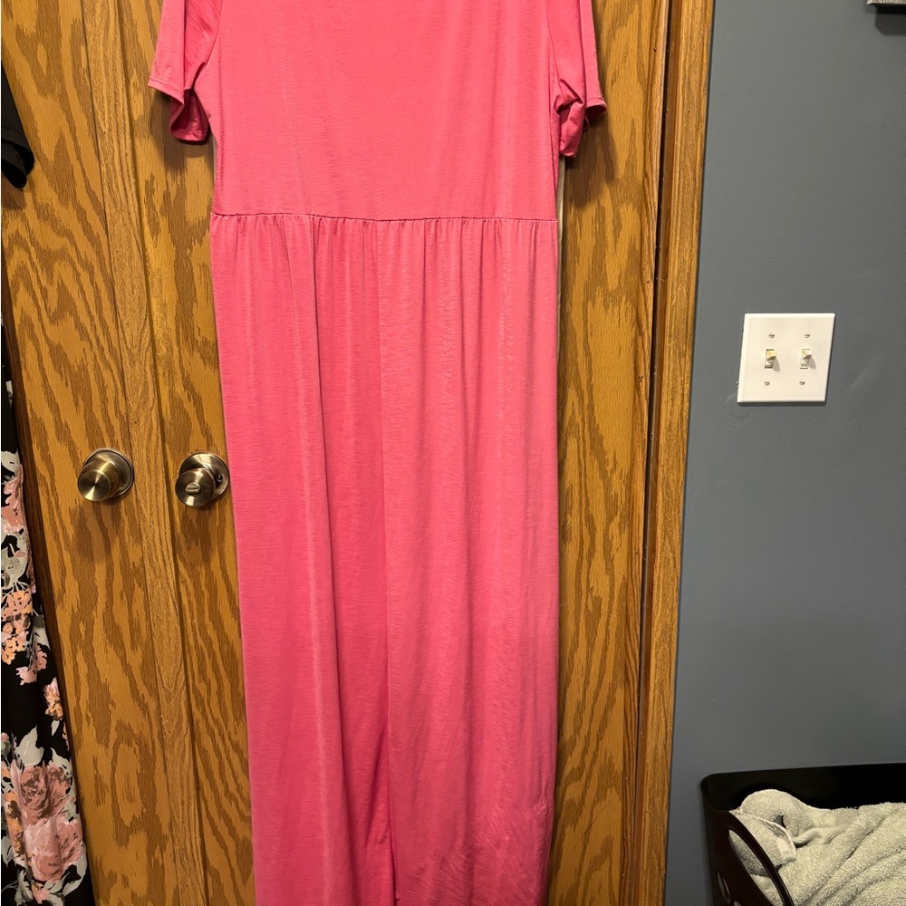 Pink Maxi Dress